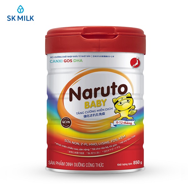 Hình ảnh hộp sữa bột Naruto Baby
