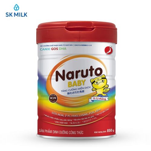 Sữa bột Naruto Baby - Tăng cường hệ miễn dịch cho trẻ 0-12 tháng tuổi