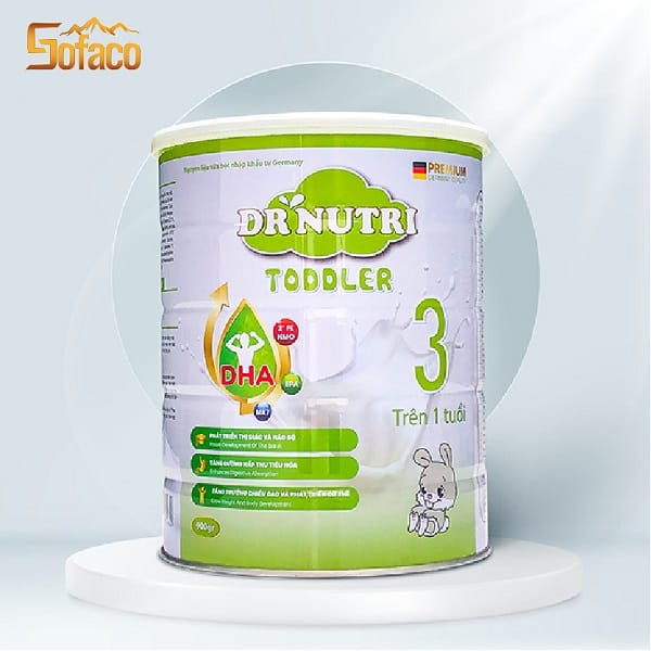 hình ảnh hộp sữa bột Dr Nutri Toddler 3